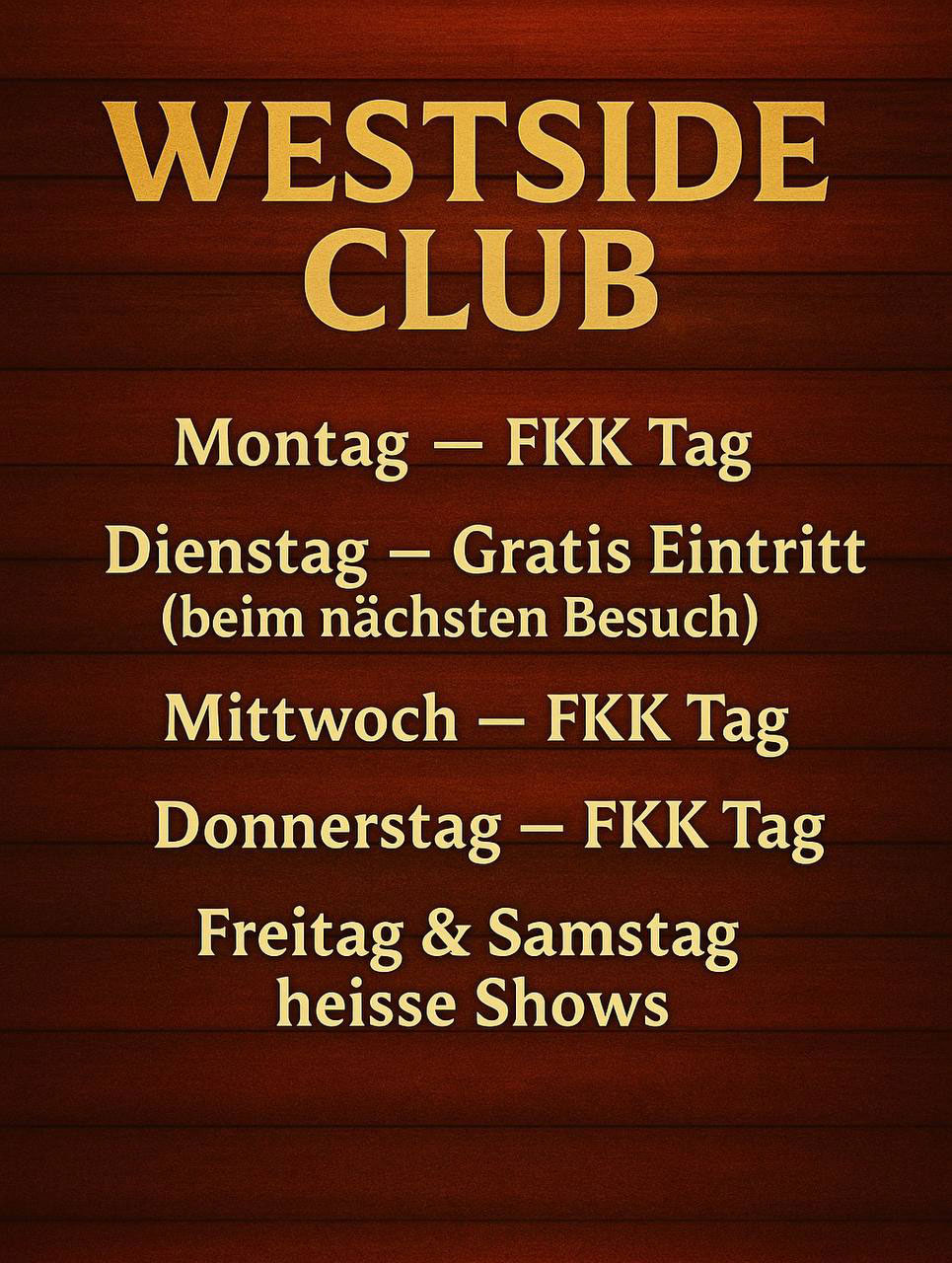 Wochenprogramm
